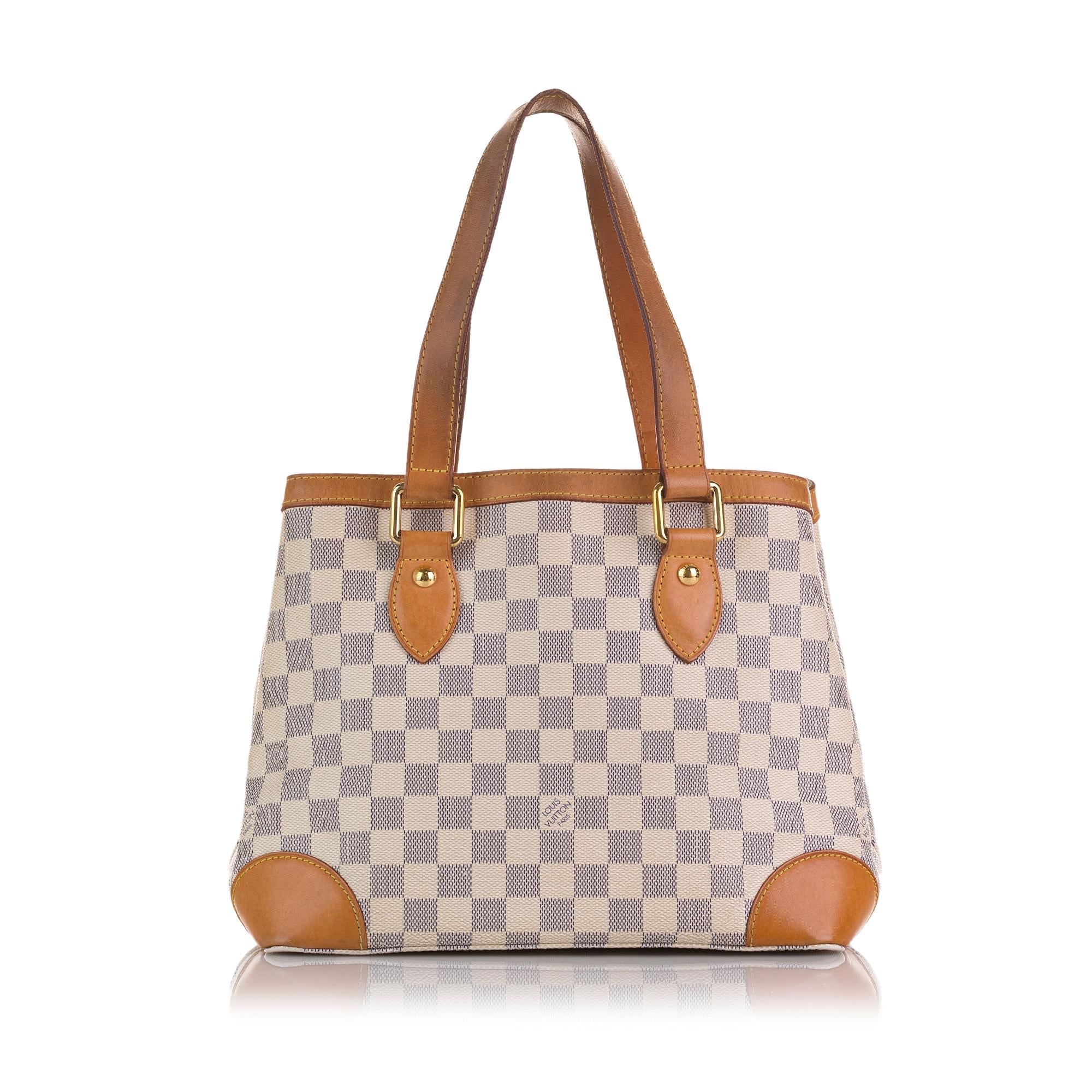 Louis Vuitton Damier Azur Hampstead PM (SHG-vFvH1A)