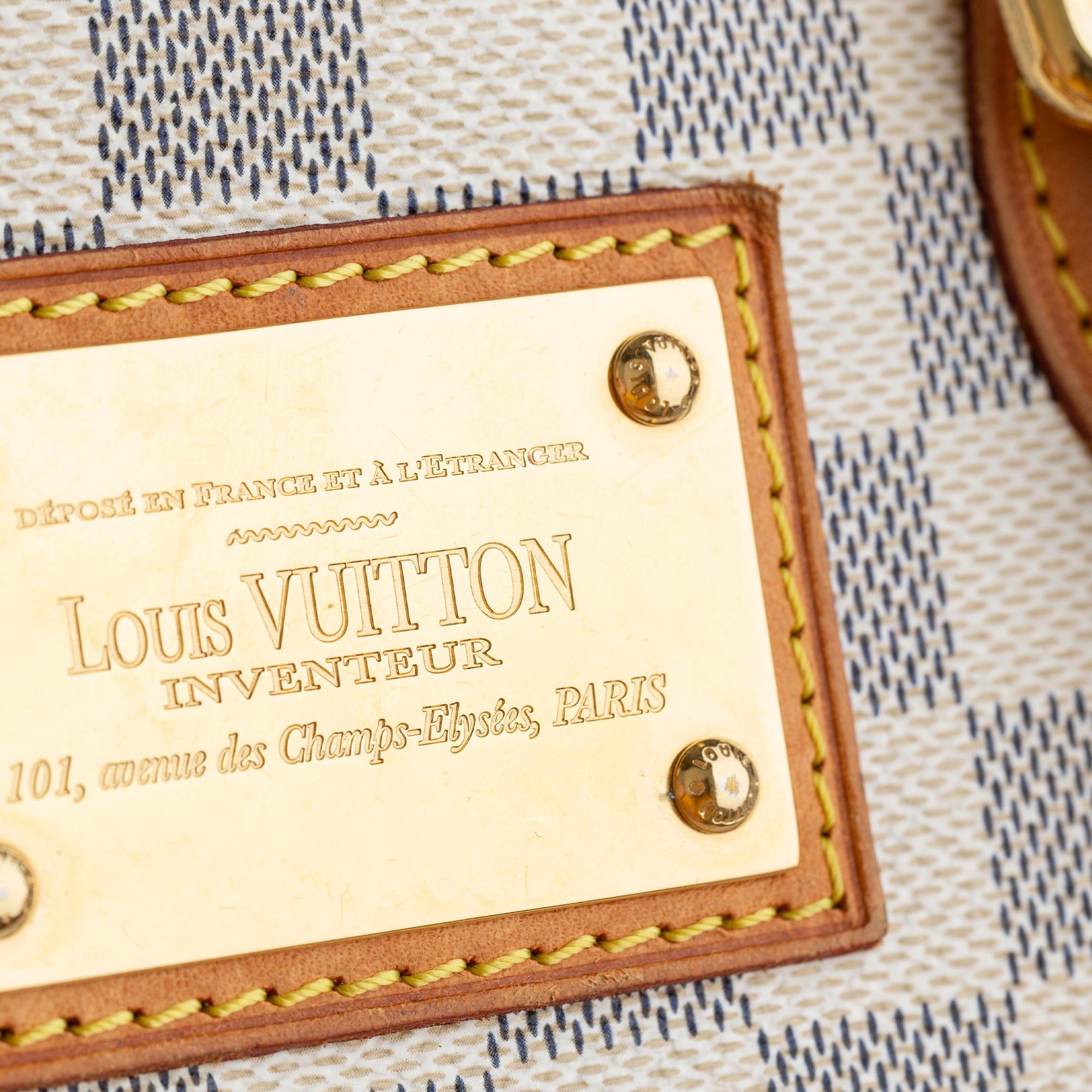 Louis Vuitton Damier Azur Hampstead PM (SHG-vFvH1A)