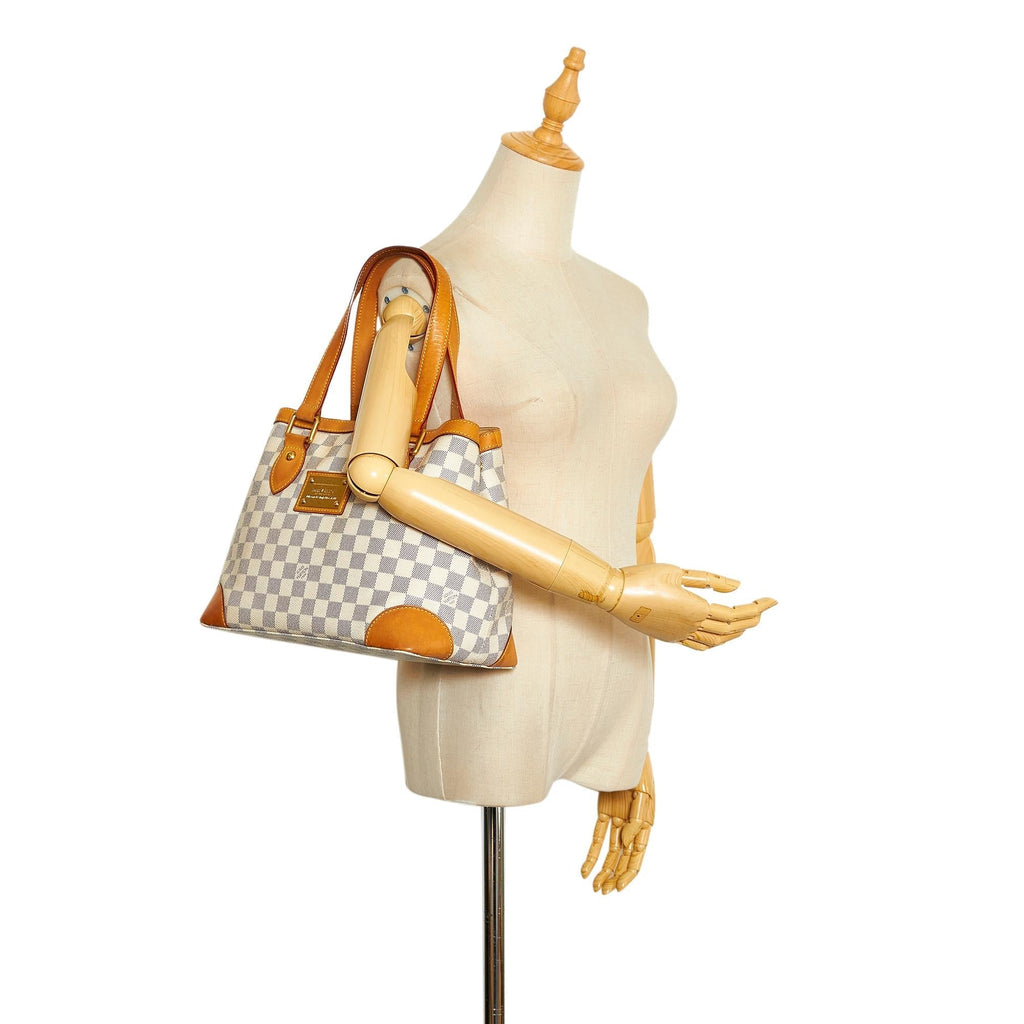 Louis Vuitton Damier Azur Hampstead PM (SHG-CXRkRj)