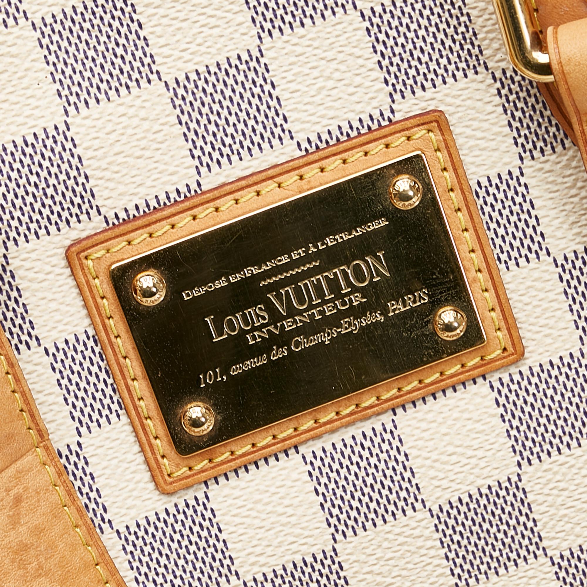 Louis Vuitton Damier Azur Hampstead PM (SHG-n6BfAZ)