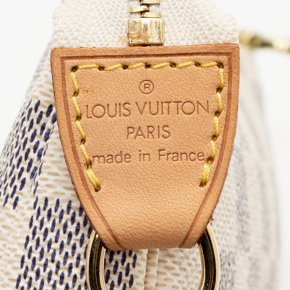 Louis Vuitton Damier Azur Mini Pochette Accessoires (SHF-15798)