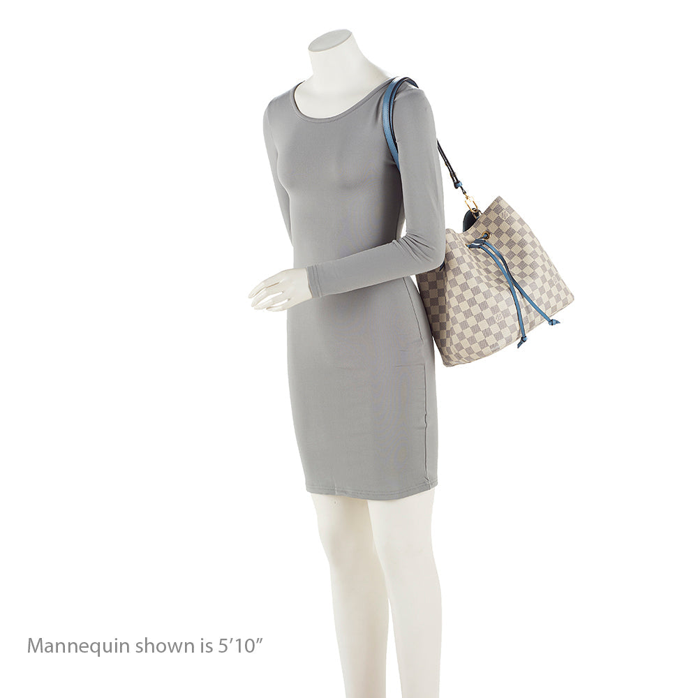 Louis Vuitton Damier Azur Neonoe Shoulder Bag (SHF-20481)