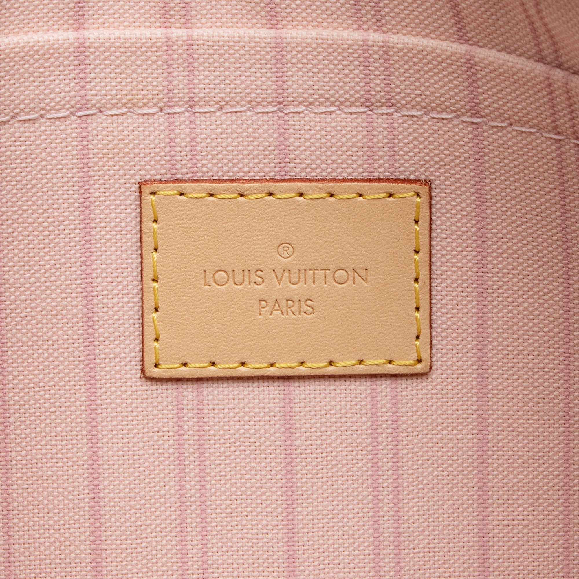 Louis Vuitton Damier Azur Neverfull GM Pochette (SHF-pkmLOz)