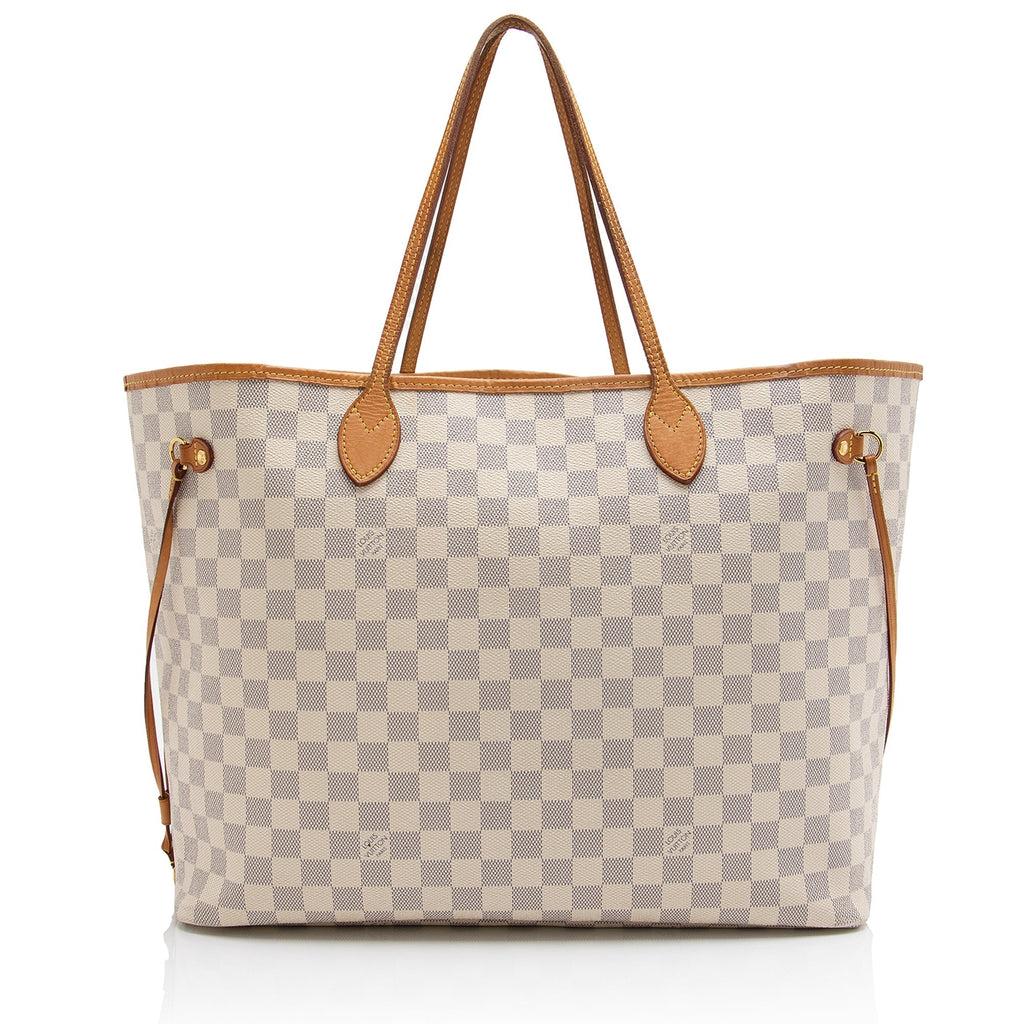 Louis Vuitton Damier Azur Neverfull GM Tote (SHF-23652)