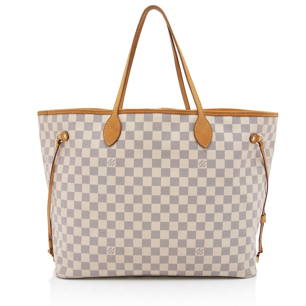 Louis Vuitton Damier Azur Neverfull GM Tote (SHF-46Mqp7)