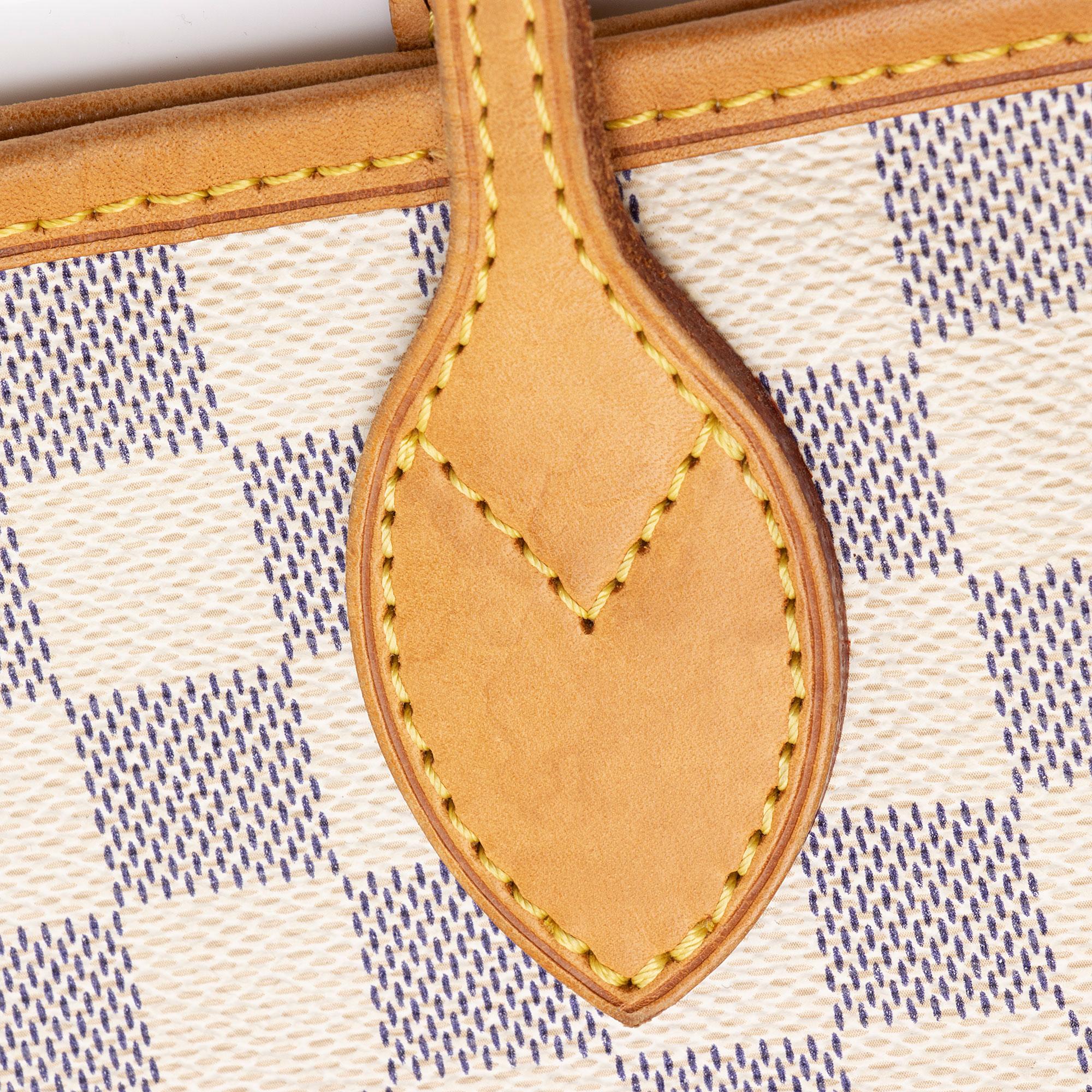 Louis Vuitton Damier Azur Neverfull GM Tote (SHF-46Mqp7)