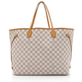 Louis Vuitton Damier Azur Neverfull GM Tote (SHF-46Mqp7)