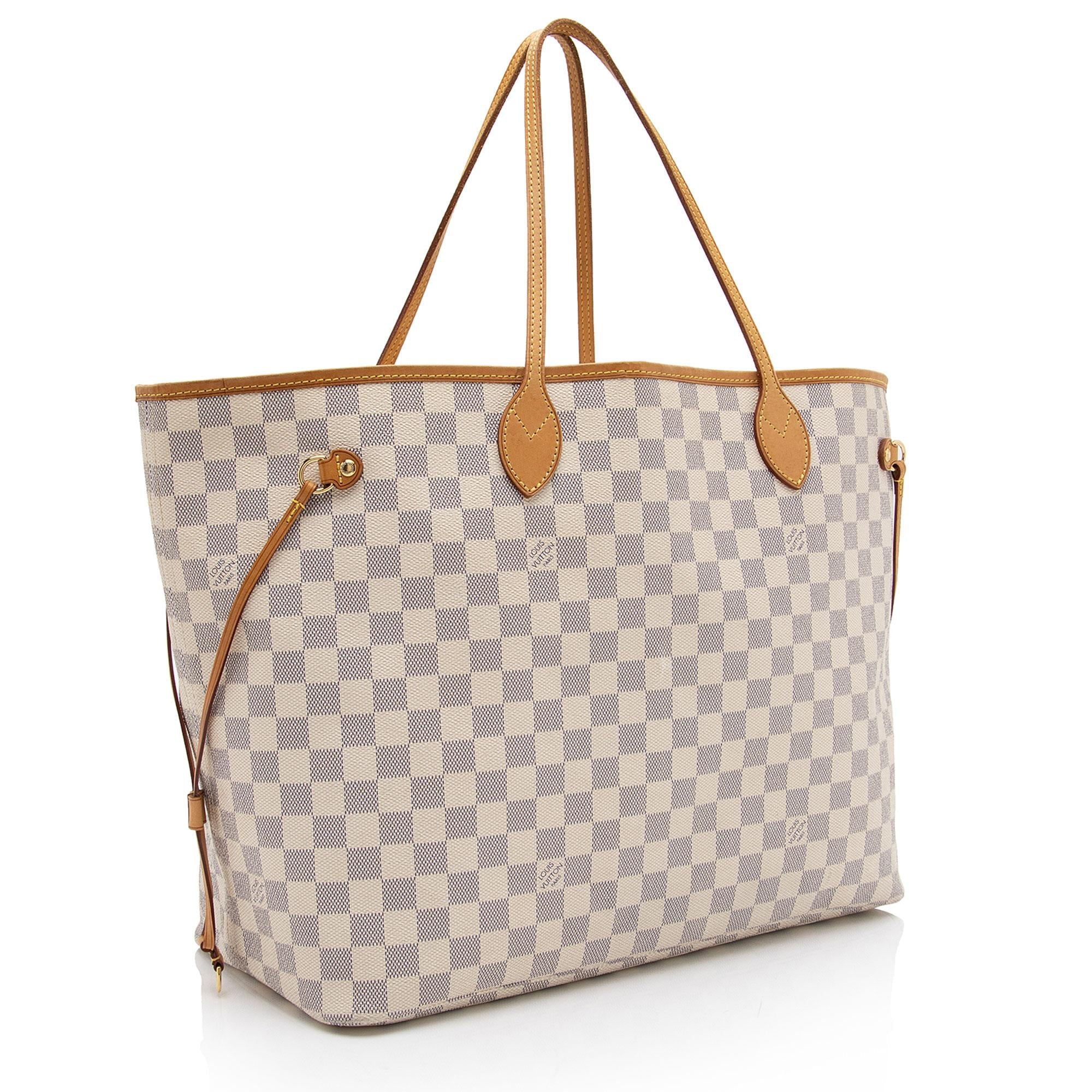 Louis Vuitton Damier Azur Neverfull GM Tote (SHF-46Mqp7)