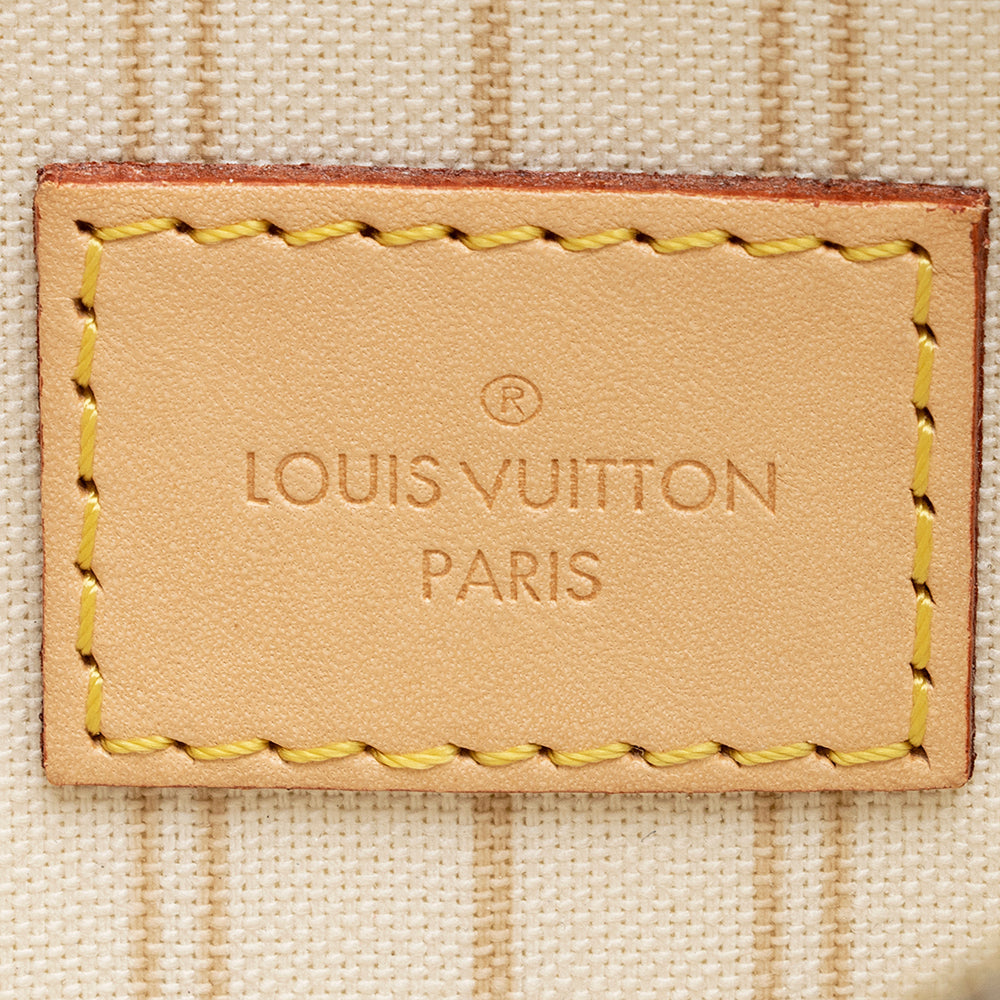 Louis Vuitton Damier Azur Neverfull MM Pochette (SHF-21590)