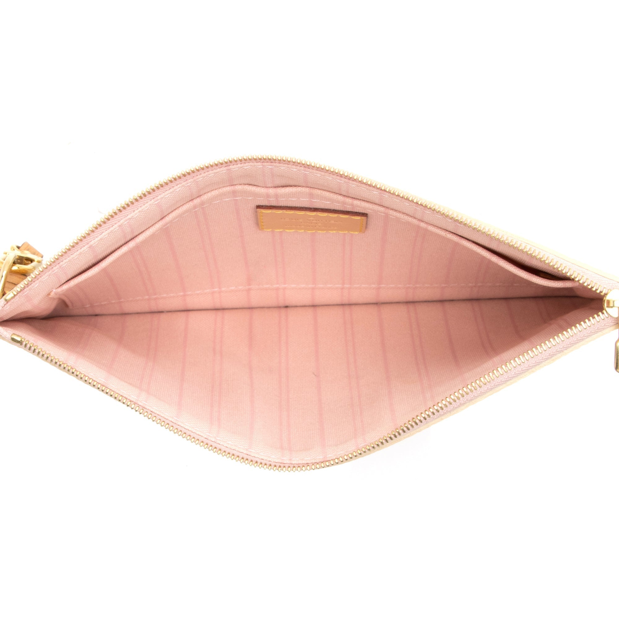 Louis Vuitton Damier Azur Neverfull MM Pochette (SHF-23938)