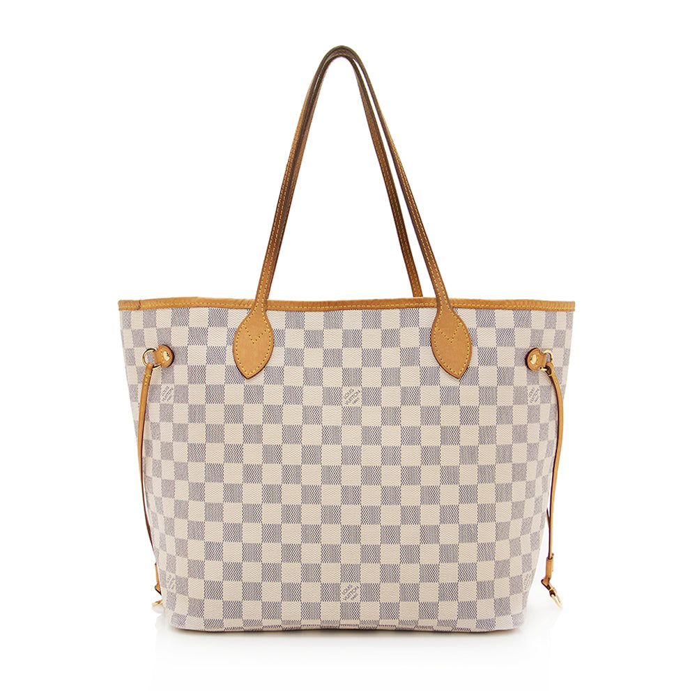 Louis Vuitton Damier Azur Neverfull MM Tote (SHF-19737)