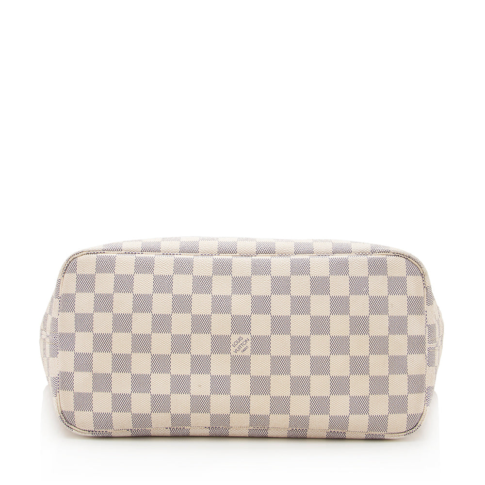 Louis Vuitton Damier Azur Neverfull MM Tote (SHF-19737)