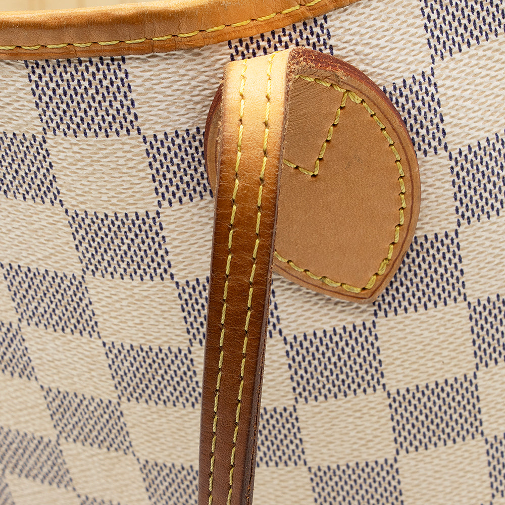 Louis Vuitton Damier Azur Neverfull MM Tote (SHF-19737)