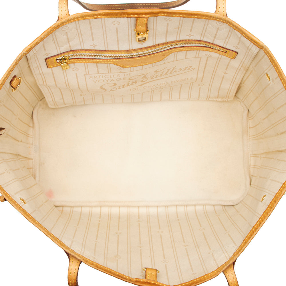Louis Vuitton Damier Azur Neverfull MM Tote (SHF-19737)