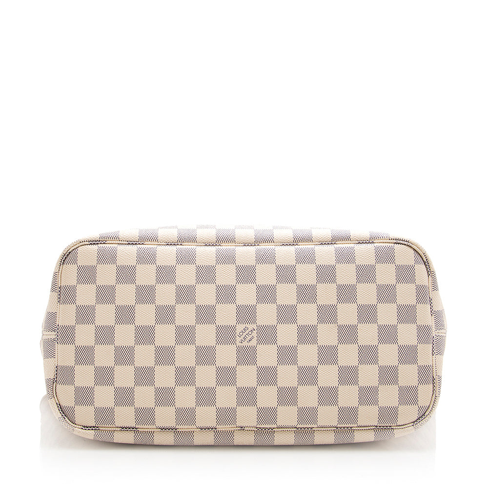 Louis Vuitton Damier Azur Neverfull MM Tote (SHF-20038)