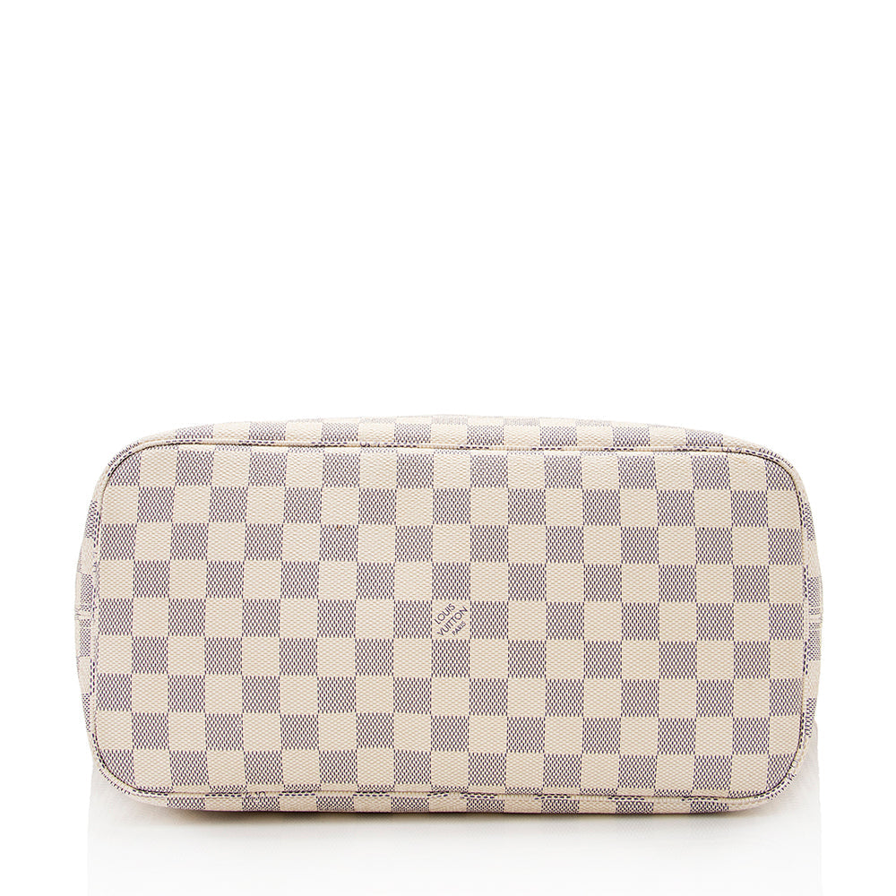 Louis Vuitton Damier Azur Neverfull MM Tote (SHF-20798)