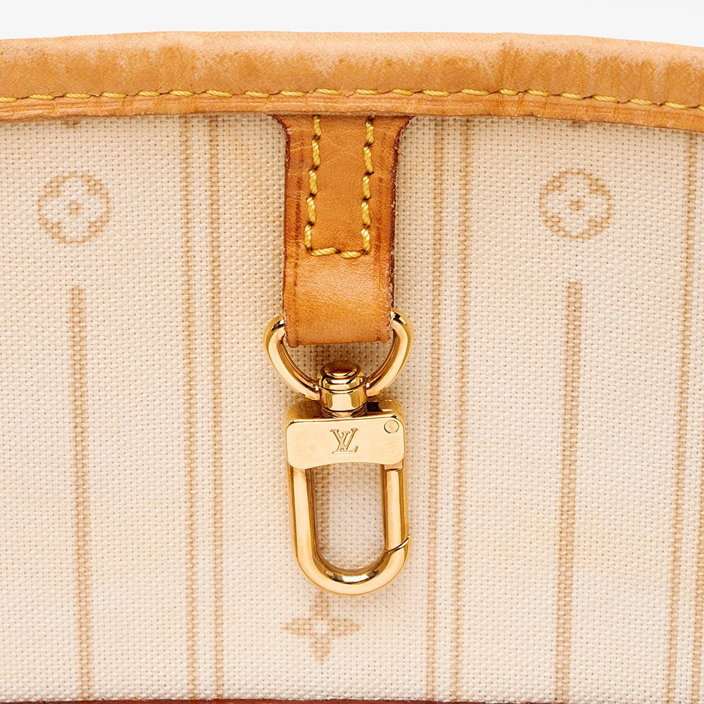 Louis Vuitton Damier Azur Neverfull MM Tote (SHF-20798)