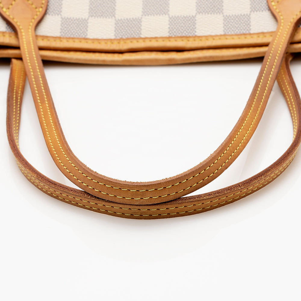 Louis Vuitton Damier Azur Neverfull MM Tote (SHF-20798)
