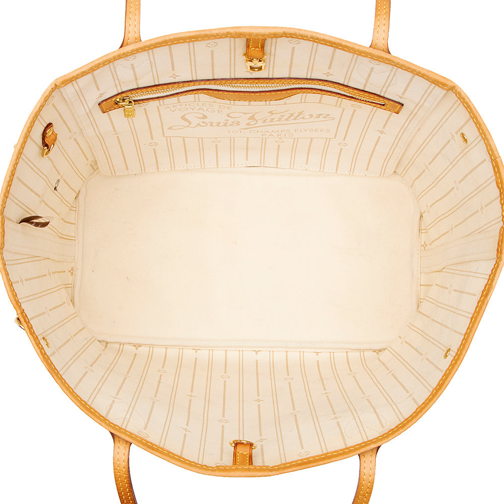 Louis Vuitton Damier Azur Neverfull MM Tote (SHF-20798)