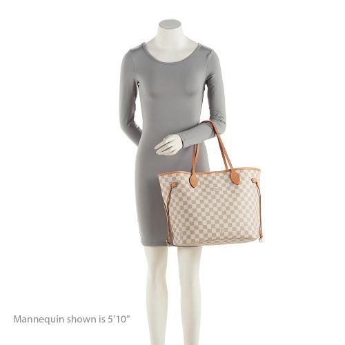 Louis Vuitton Damier Azur Neverfull MM Tote (SHF-20798)