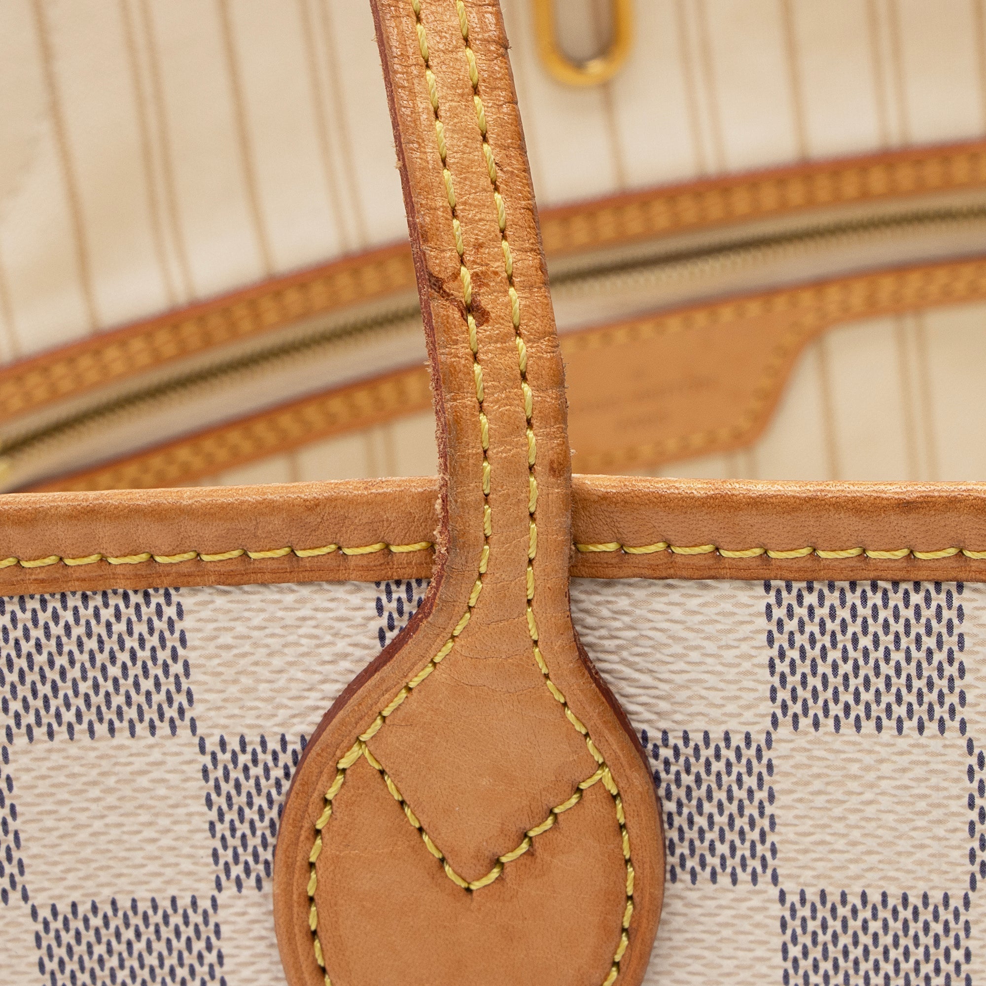 Louis Vuitton Damier Azur Neverfull MM Tote (SHF-22467)