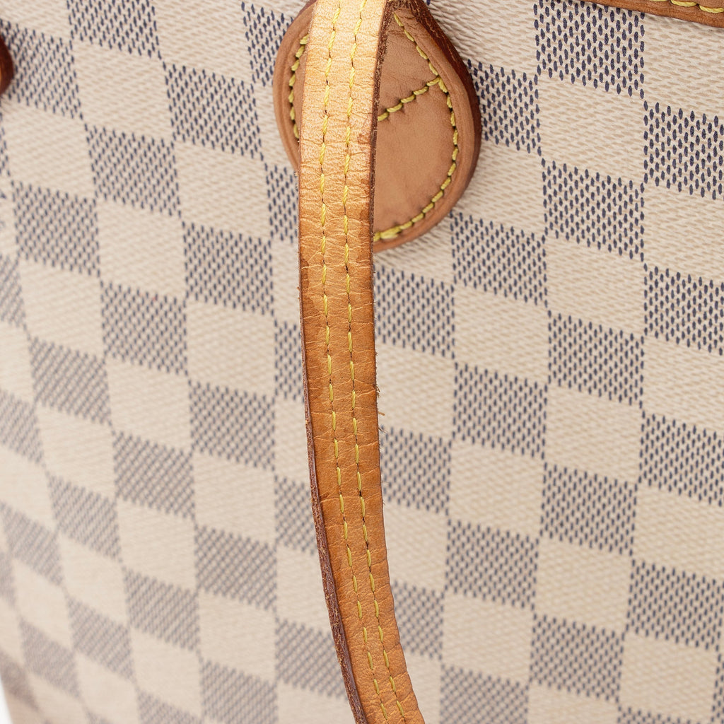 Louis Vuitton Damier Azur Neverfull MM Tote (SHF-22467)
