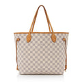 Louis Vuitton Damier Azur Neverfull MM Tote (SHF-22467)