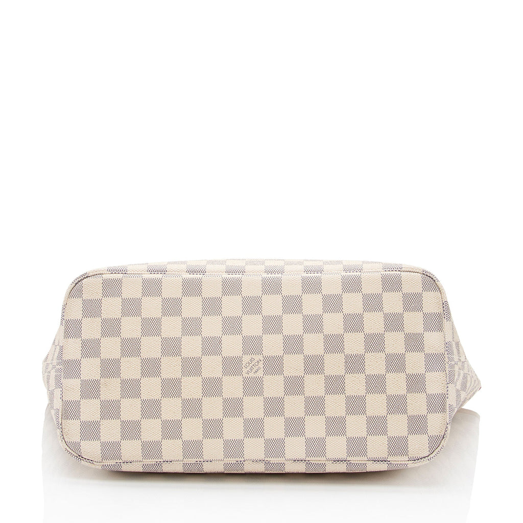 Louis Vuitton Damier Azur Neverfull MM Tote (SHF-VT8izz)
