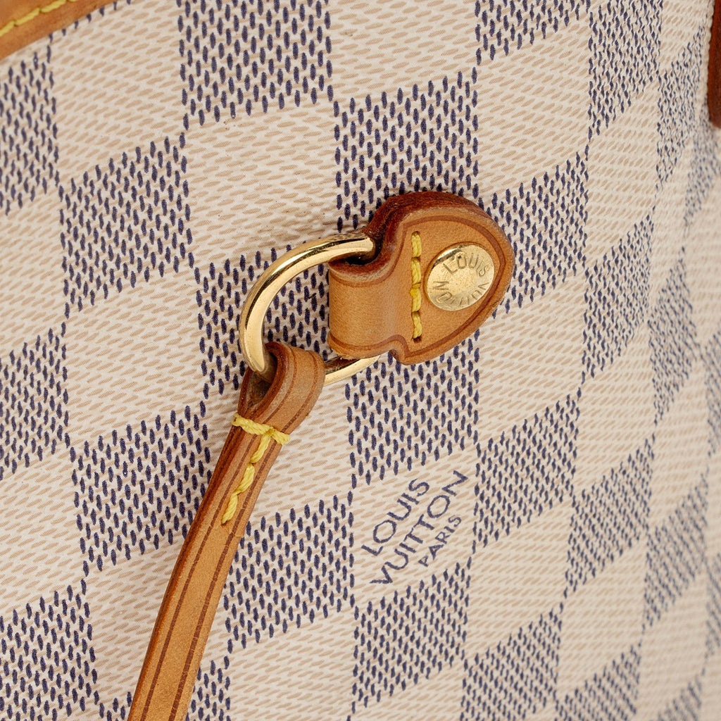 Louis Vuitton Damier Azur Neverfull MM Tote (SHF-VT8izz)