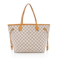 Louis Vuitton Damier Azur Neverfull MM Tote (SHF-VT8izz)