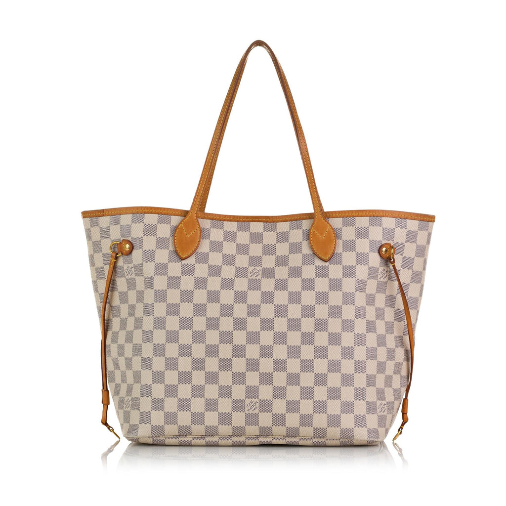 Louis Vuitton Damier Azur Neverfull MM (SHG-37540)
