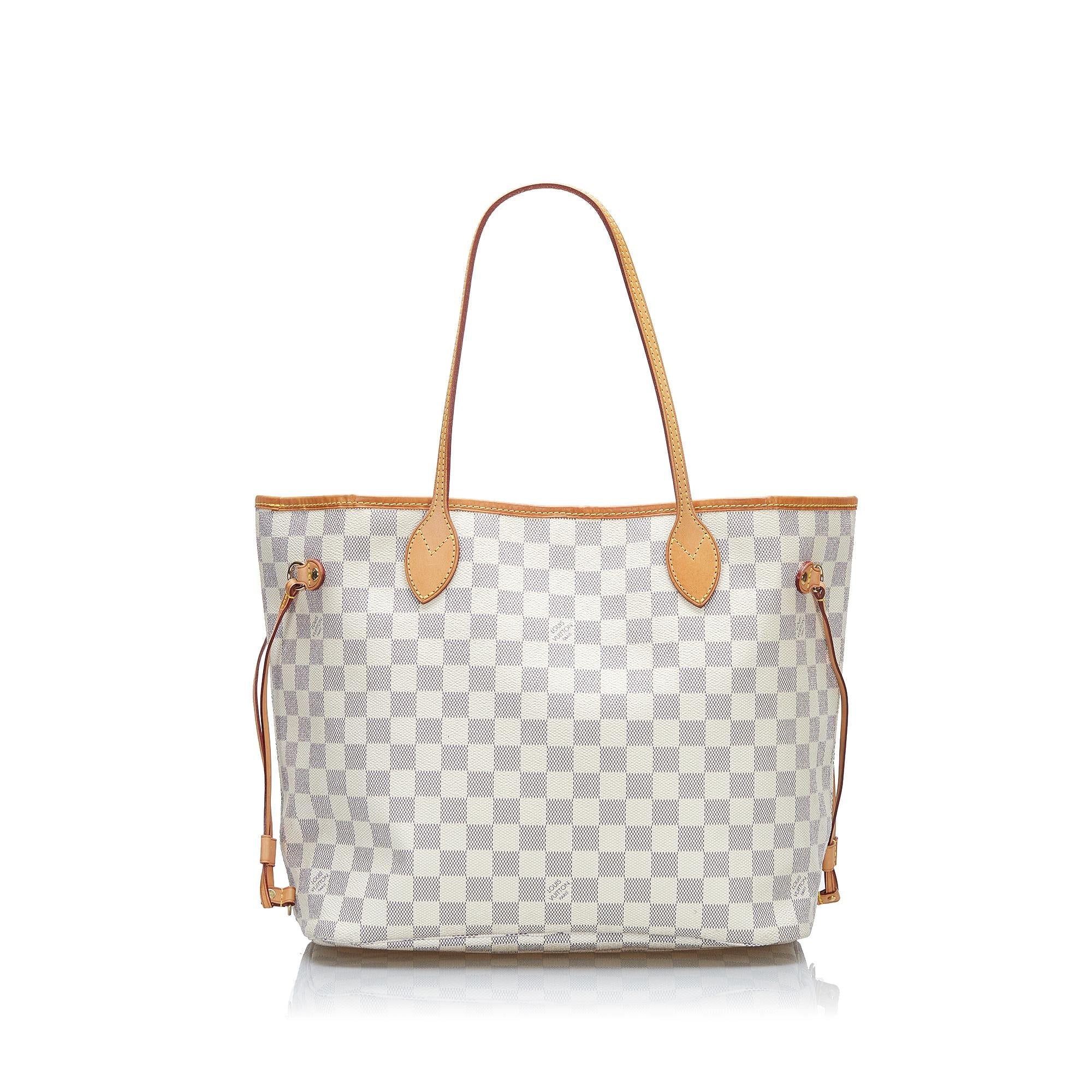 Louis Vuitton Damier Azur Neverfull MM (SHG-uMKOfZ)