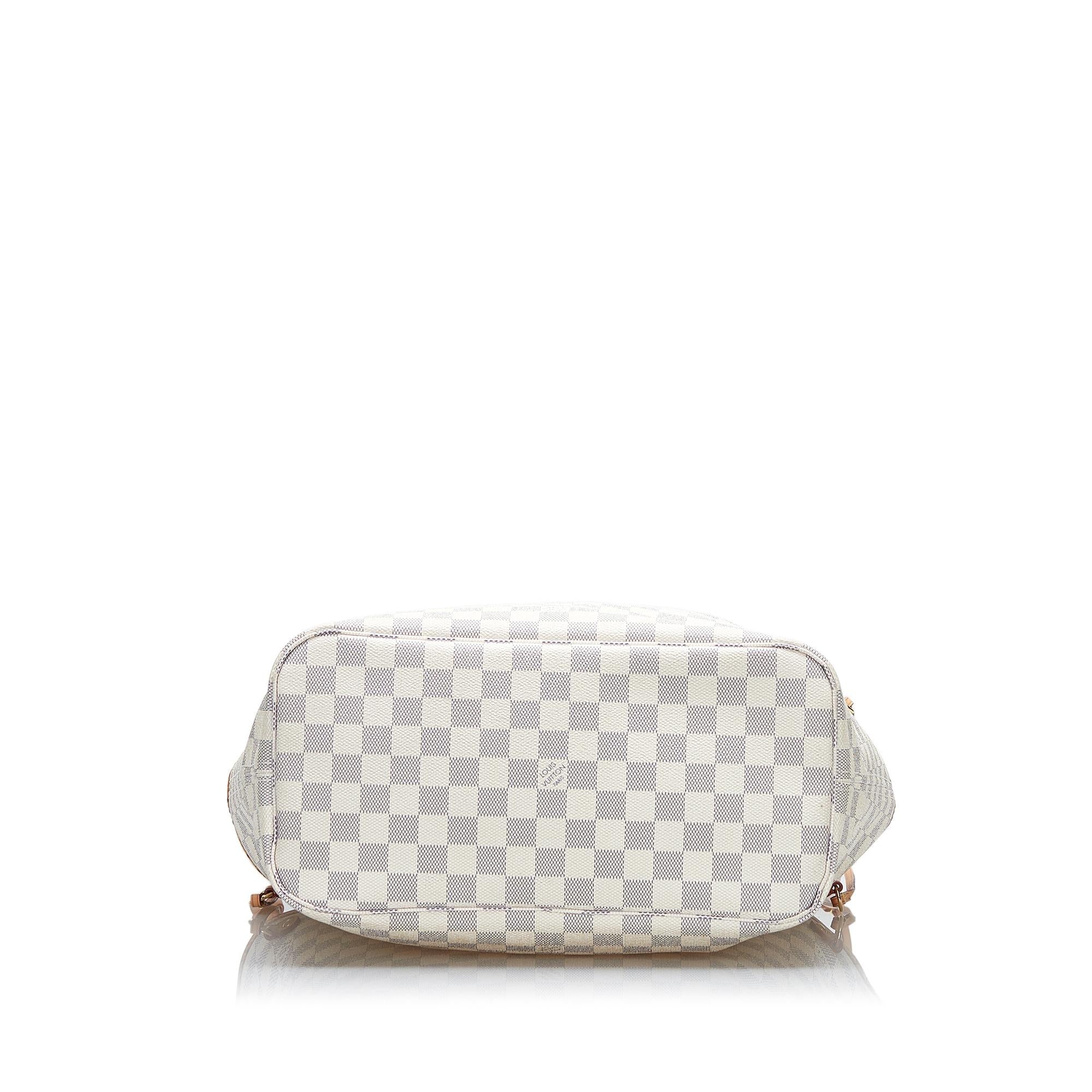 Louis Vuitton Damier Azur Neverfull MM (SHG-uMKOfZ)