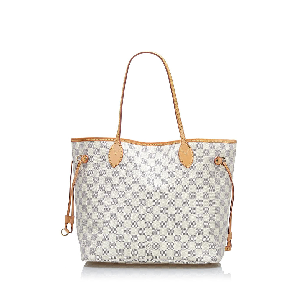 Louis Vuitton Damier Azur Neverfull MM (SHG-uMKOfZ)