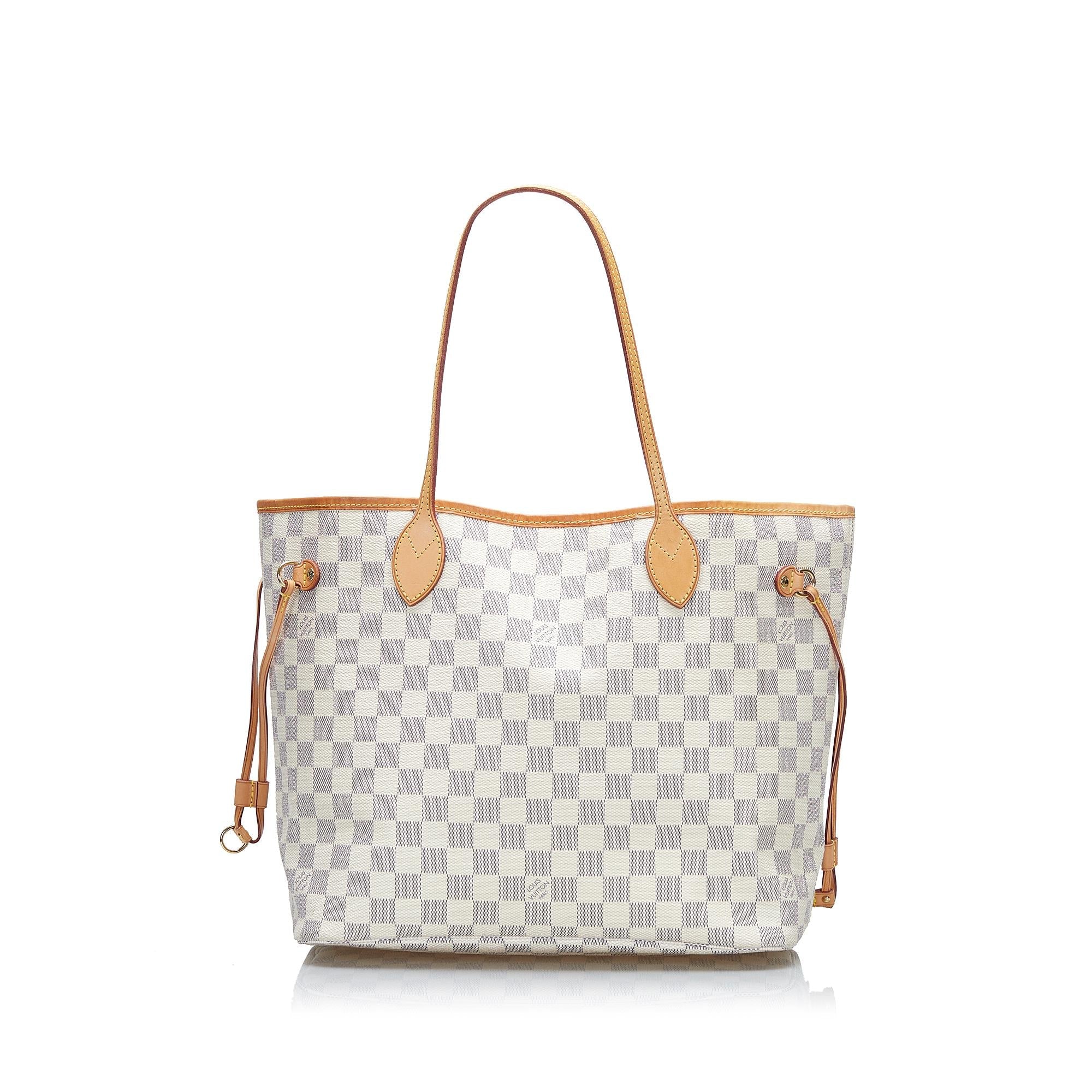 Louis Vuitton Damier Azur Neverfull MM (SHG-uMKOfZ)