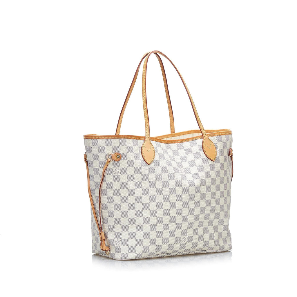 Louis Vuitton Damier Azur Neverfull MM (SHG-uMKOfZ)