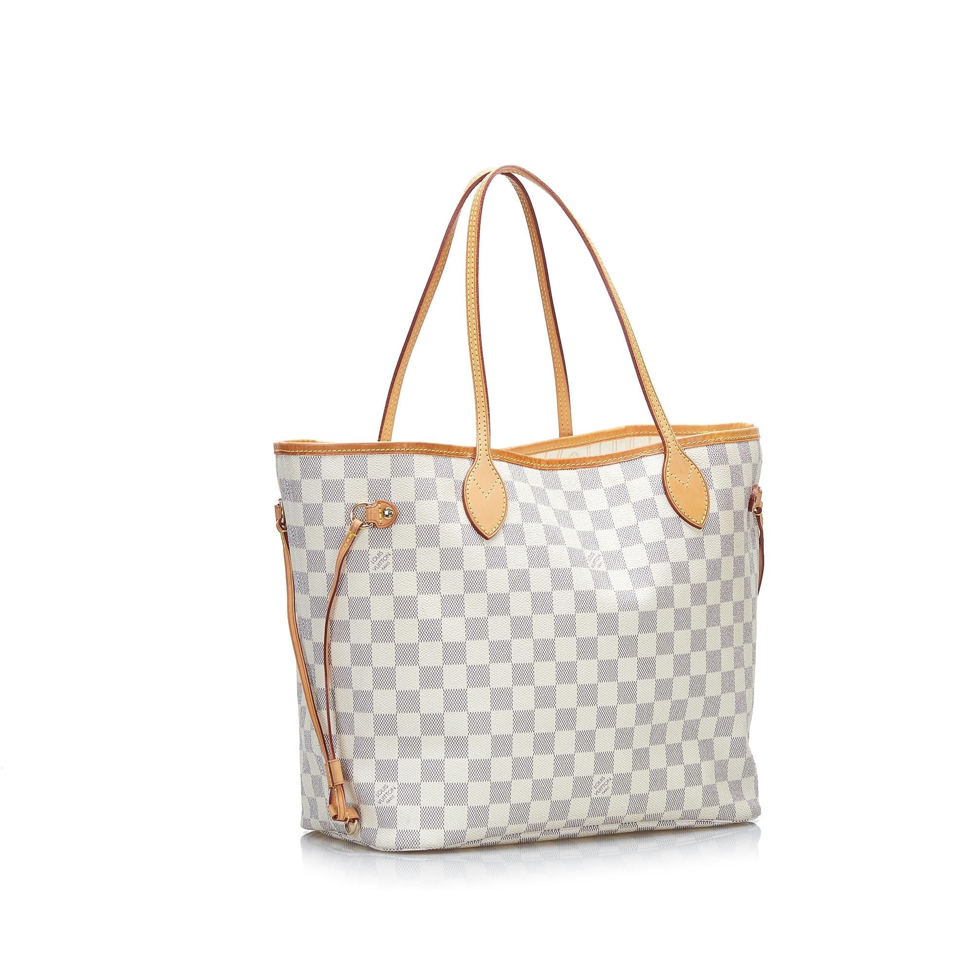 Louis Vuitton Damier Azur Neverfull MM (SHG-uMKOfZ)