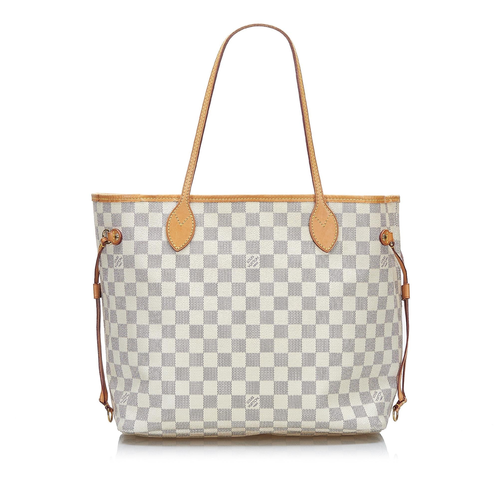 Louis Vuitton Damier Azur Neverfull MM (SHG-t4pR4F)
