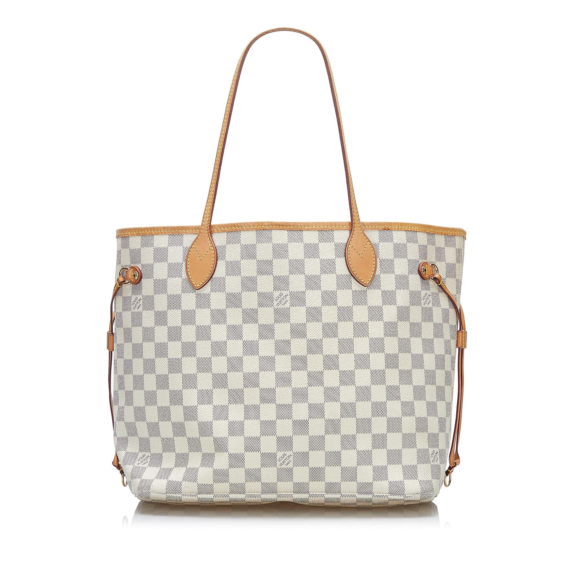 Louis Vuitton Damier Azur Neverfull MM (SHG-t4pR4F)