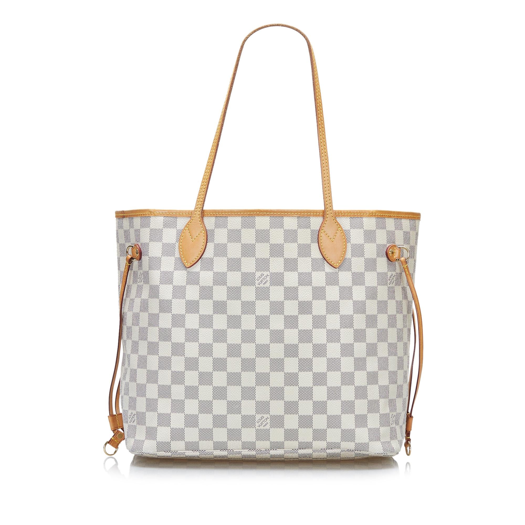 Louis Vuitton Damier Azur Neverfull MM (SHG-KwA5Hn)