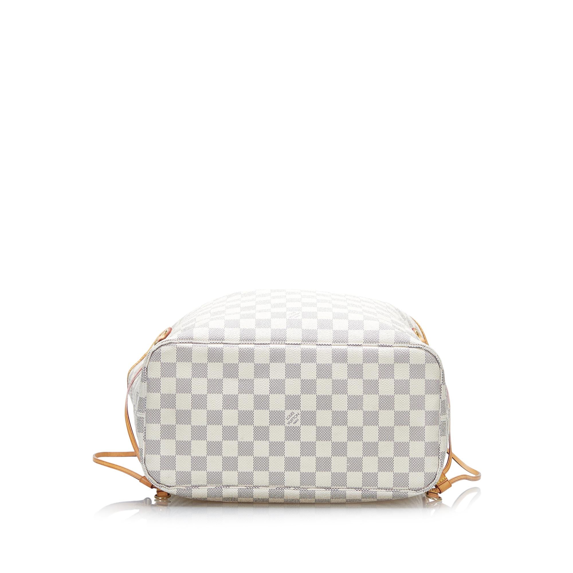 Louis Vuitton Damier Azur Neverfull MM (SHG-KwA5Hn)