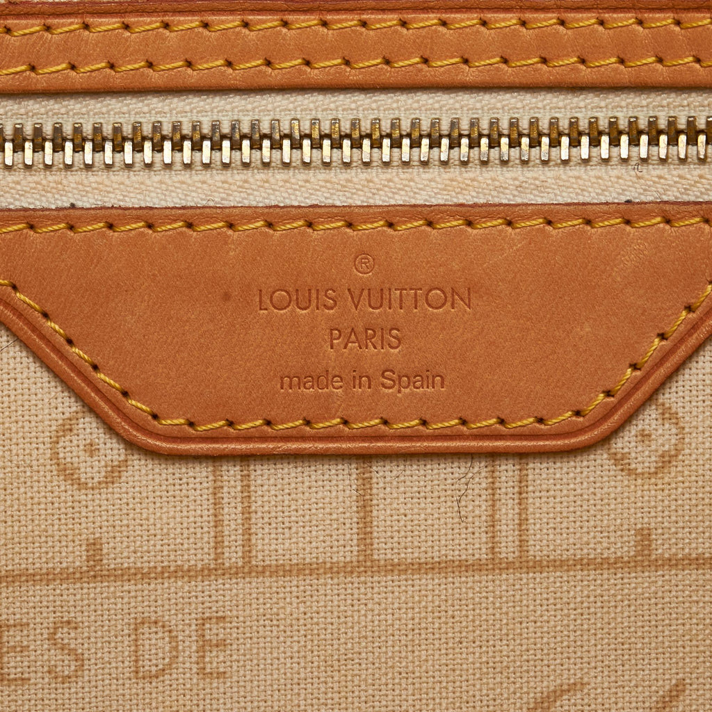 Louis Vuitton Damier Azur Neverfull MM (SHG-KwA5Hn)