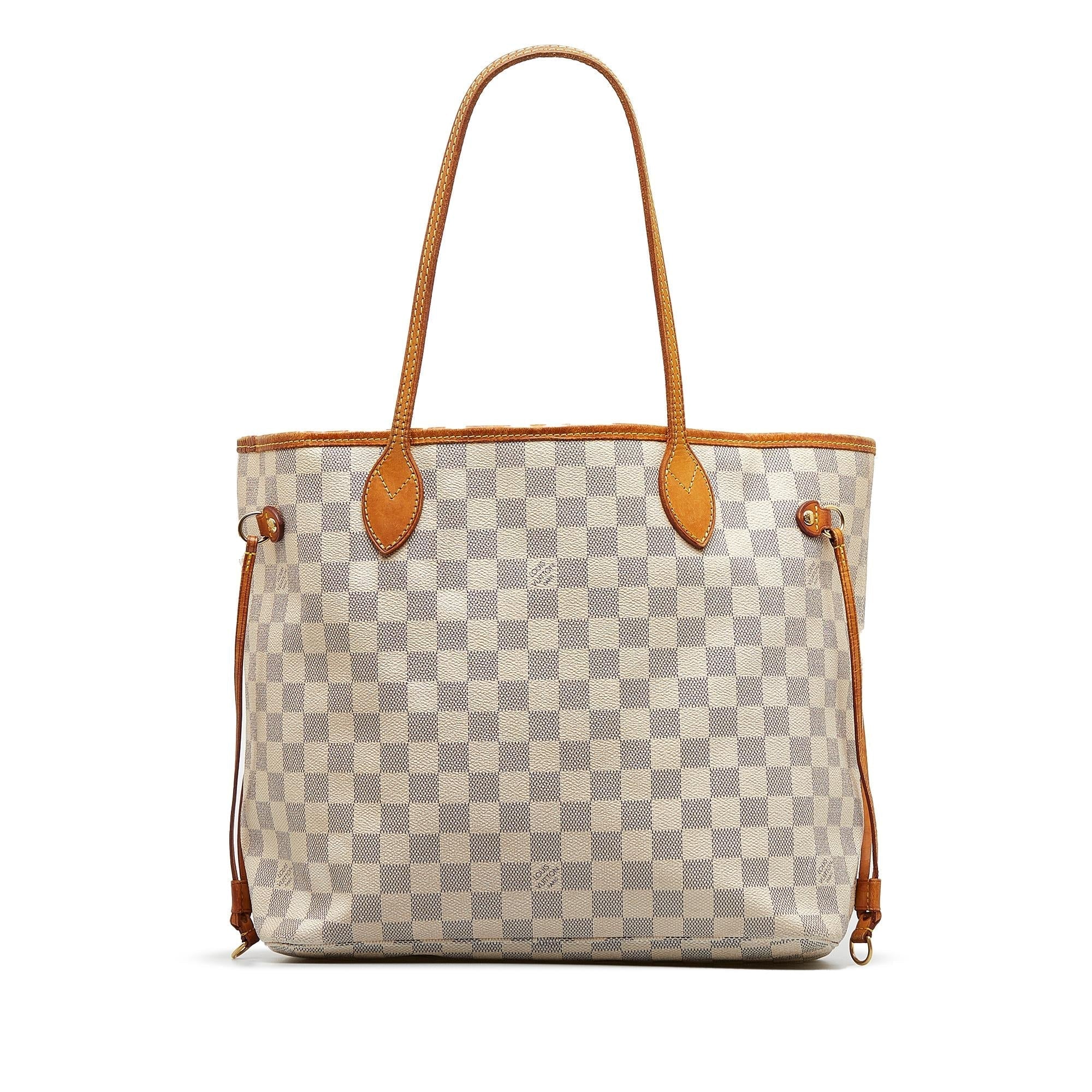 Louis Vuitton Damier Azur Neverfull MM (SHG-ucOlpV)