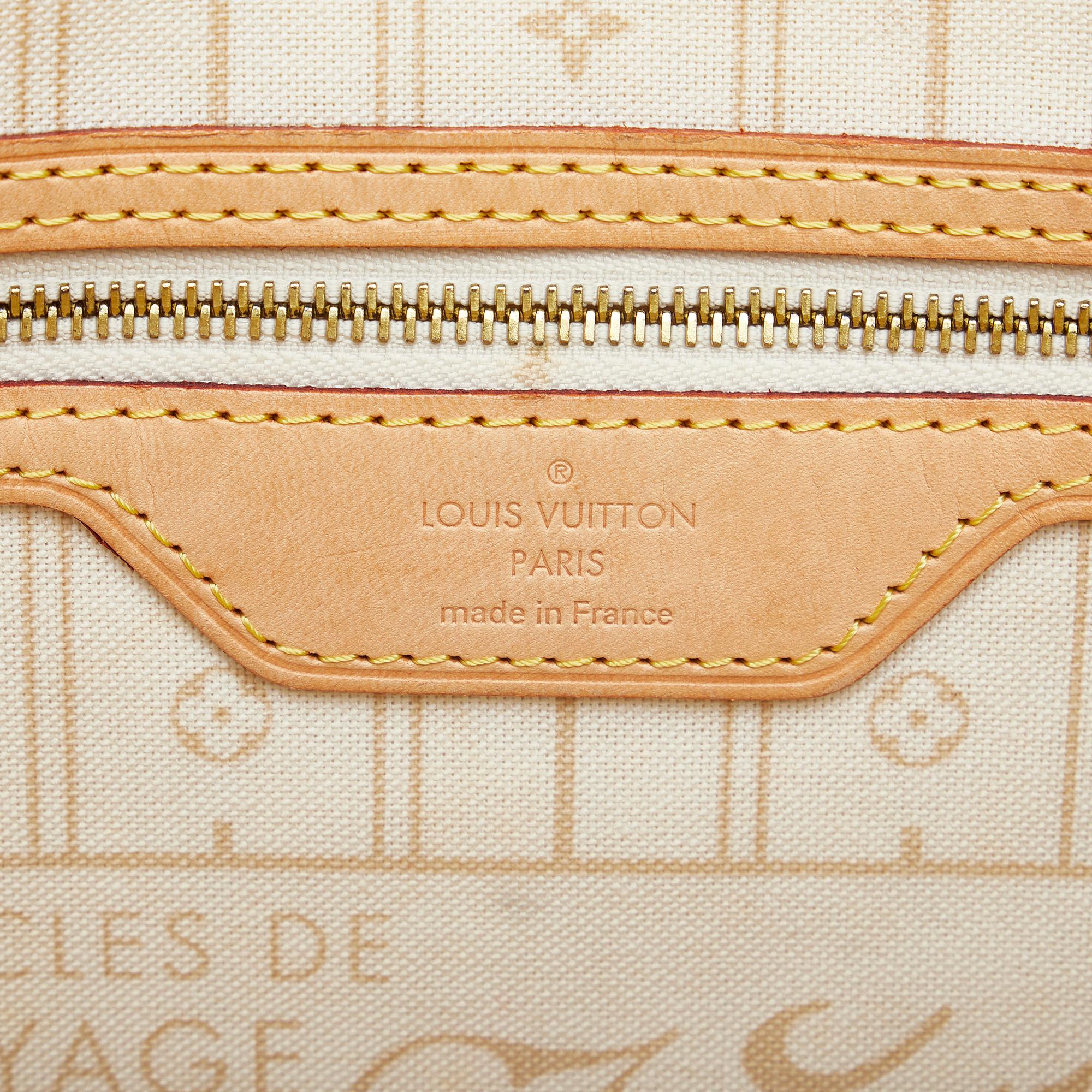 Louis Vuitton Damier Azur Neverfull MM (SHG-BDa1KX)