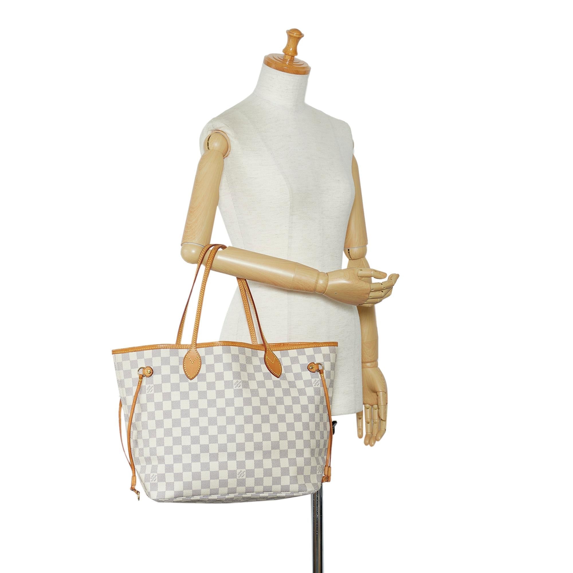 Louis Vuitton Damier Azur Neverfull MM (SHG-BDa1KX)