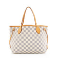 Louis Vuitton Damier Azur Neverfull PM Tote - FINAL SALE (SHF-19639)