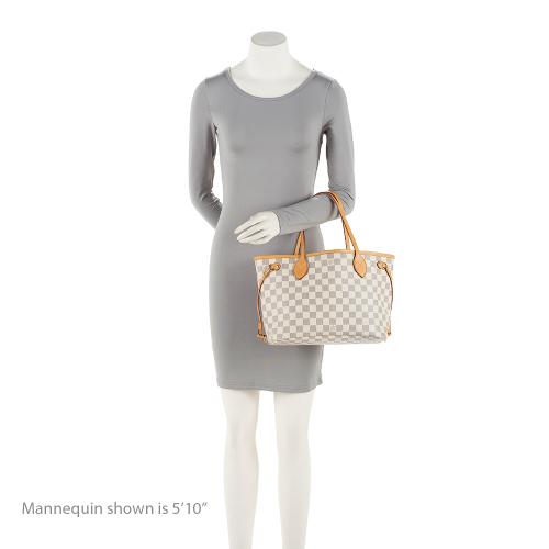 Louis Vuitton Damier Azur Neverfull PM Tote (SHF-MzZuBa)