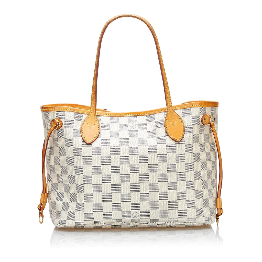 Louis Vuitton Damier Azur Neverfull PM (SHG-36374)
