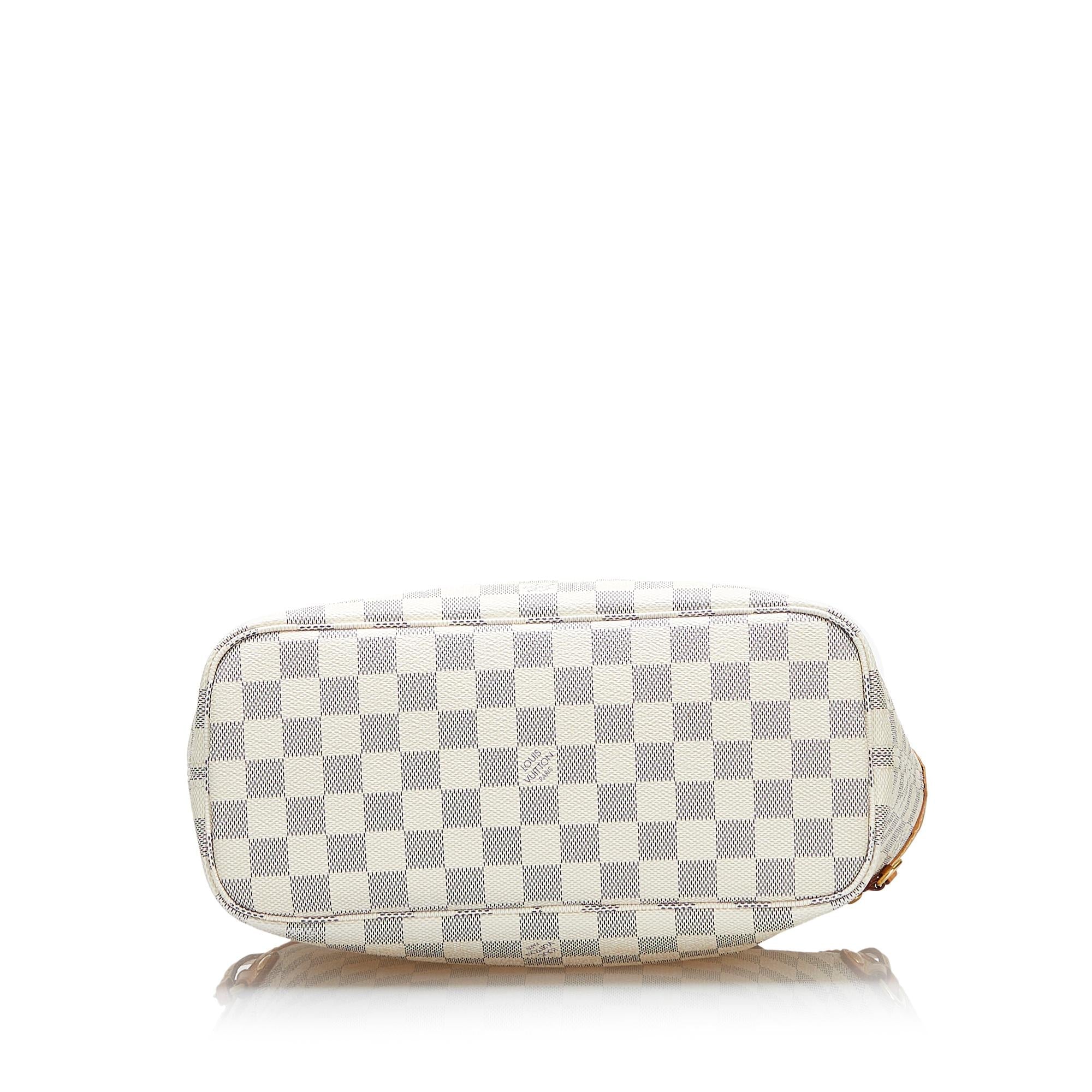 Louis Vuitton Damier Azur Neverfull PM (SHG-36374)
