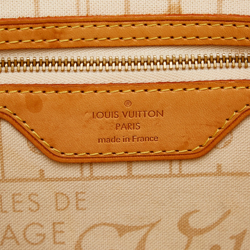 Louis Vuitton Damier Azur Neverfull PM (SHG-36374)